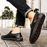 Men's Casual Breathable Solid Color Loafers