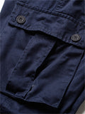 Autumn Multi Pockets Pure Cotton High Quality Cargo Pants for Men
