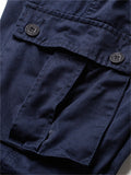 Autumn Multi Pockets Pure Cotton High Quality Cargo Pants for Men