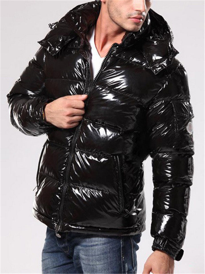 Men's Fashion Hooded Thermal Bubble Coat