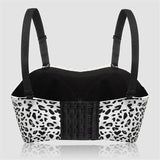 Women's Detachable Padded Soft Comfy Leopard Bras