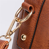 Elegant Classic Large Capacity Soft Leather Tote Bag Shoulder Bag