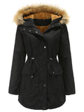 Women's Casual Hooded Thermal Cotton Coats