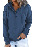 Women's Fashion V Neck Hoodies With Pockets