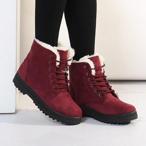 Women's Flat  Snow  Boots