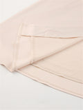 V-Neck Single Breasted High Waist Long Dress