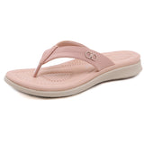 Breathable Soft Sole Solid Color Flip-Flops