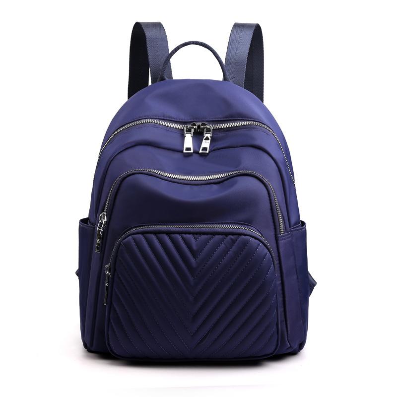 Great Simple Design Single Flat Top Handle All-Around Zip Fastening Backpack