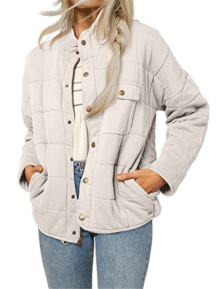 Stylish Lightweight Casual Solid Color Long Sleeve Coat With Pockets