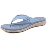 Breathable Soft Sole Solid Color Flip-Flops