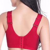 Women's Plus Size Big Cups Wireless Push Up Bra