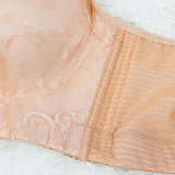 Women's Plus Size Big Cups Wireless Push Up Bra