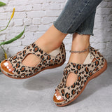 Summer Breathable Casual Lady Velcro Sandals