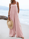 Summer Wide Leg Jumpsuits For Women