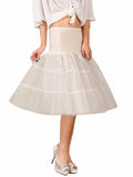 Solid Color 1950S Petticoat Tutu Crinoline Underskirt