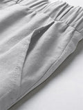 Men's Sports Quick Dry Drawstring Large Pockets Loose Pants