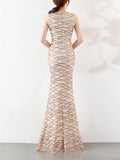 Gorgeous Geometric Sequin Mother of the Groom Dresses