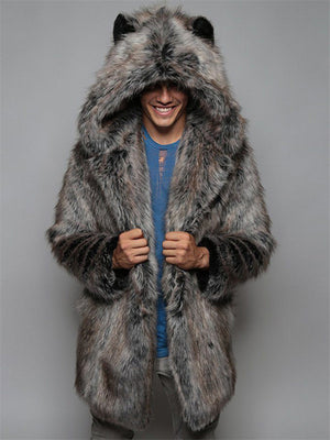 Men's Winter Trendy Thermal Mink Fur Coat