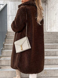 Plush Warm Thickening Winter Oversized Coats For Ladies