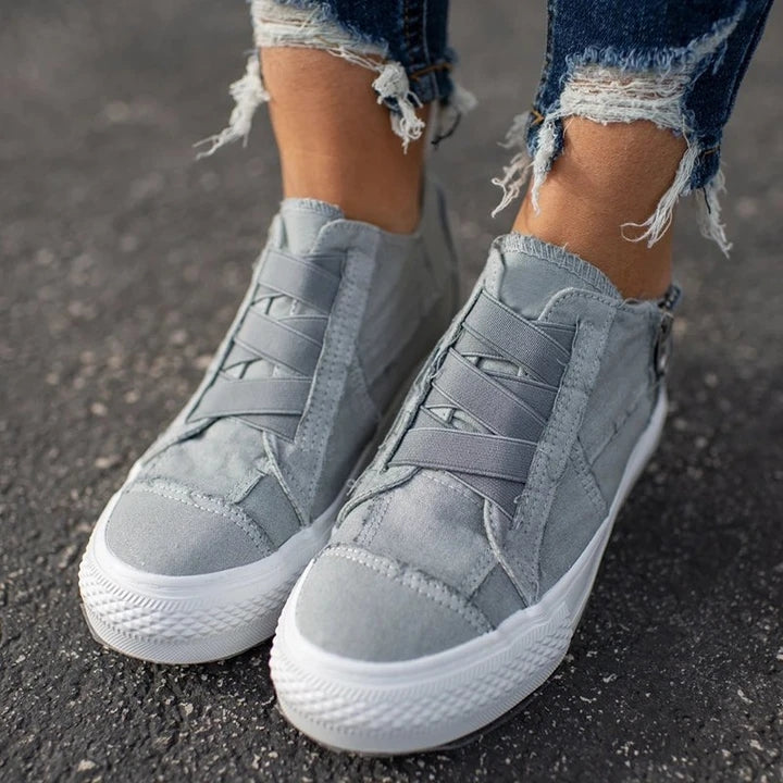 Fashion Arch Support Canvas Shoes For Women