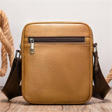 Simple Retro Leather Casual Solid Color Shoulder Bag Crossbody Bag