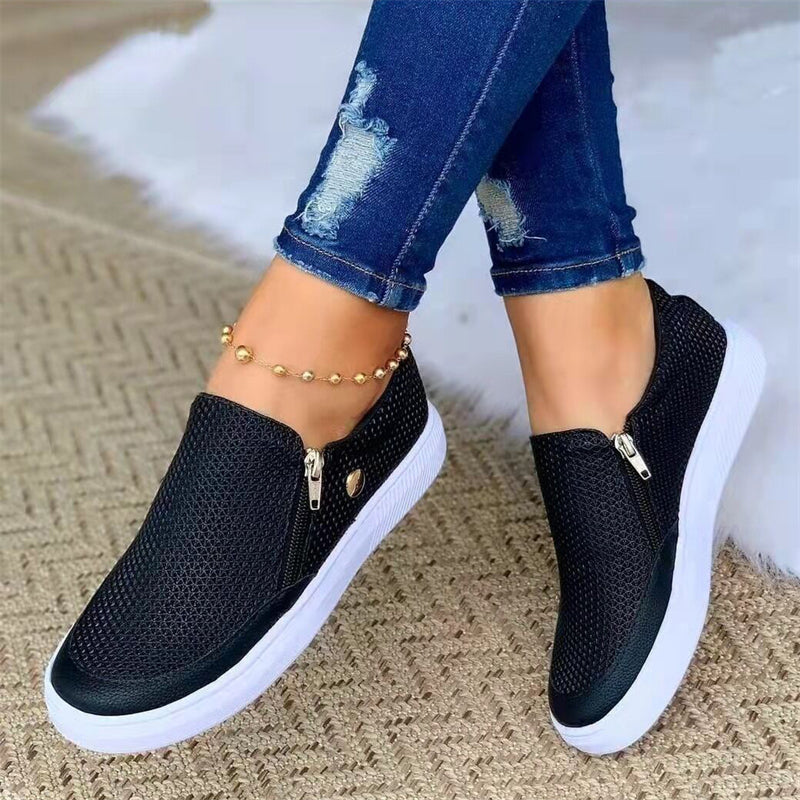 Versatile Comfortable Lady Round Head Shoes
