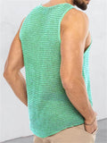 Casual Solid Color Vests Loose Sleeveless Sweaters
