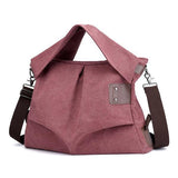 Canvas Casual Large Capacity Tote Handbag Crossbody Bag