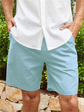 Men's Summer Casual Drawstring Quick Dry Beach Shorts