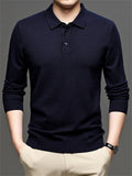 Men's Long Sleeve Turn-down Collar Comfort Cashmere Shirts