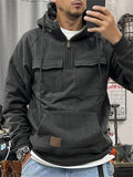 Men's Cool Street Style Pullover Tactical Hoodies