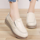 Casual Extra Breathable Soft PU Leather Women Loafers