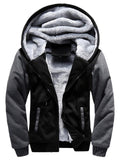 Men's Winter Warm Heavyweight Thick Sherpa Lined Hooded Coats