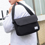 Male Trendy Simple Crossbody Single Shoulder Handbags