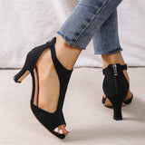 Summer Fashion Peep Toe High Heel Dressy Sandals for Women