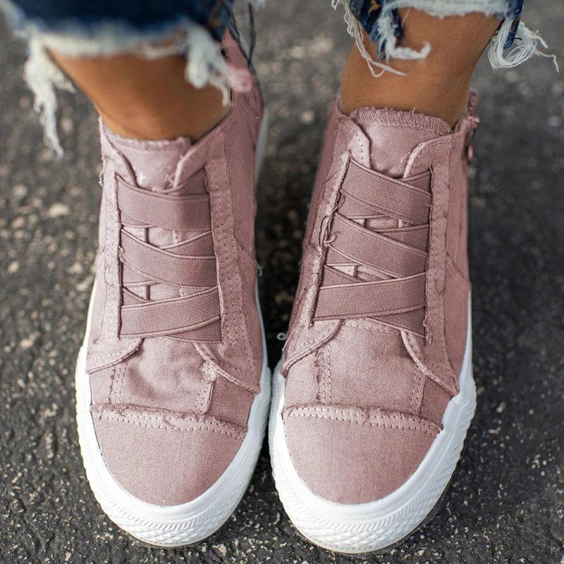 Fashion Arch Support Canvas Shoes For Women