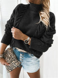 Ultra Cozy High Neck Pullover Sweaters