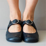 Vintage Comfy Round Toe Mary Jane Shoes