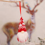 Adorable Knitted Fabric Forest Dwarfs Pendant Christmas Decoration