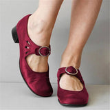 Vintage Comfy Round Toe Mary Jane Shoes