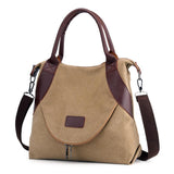 Women's Daily Casual Retro Canvas Tote Bags