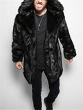 Men's Winter Trendy Thermal Mink Fur Coat