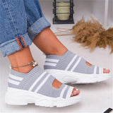 Women Breathable Comfy Slip-On Sports Sandal